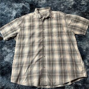 Wolverine Gray Plaid Men's Shirt